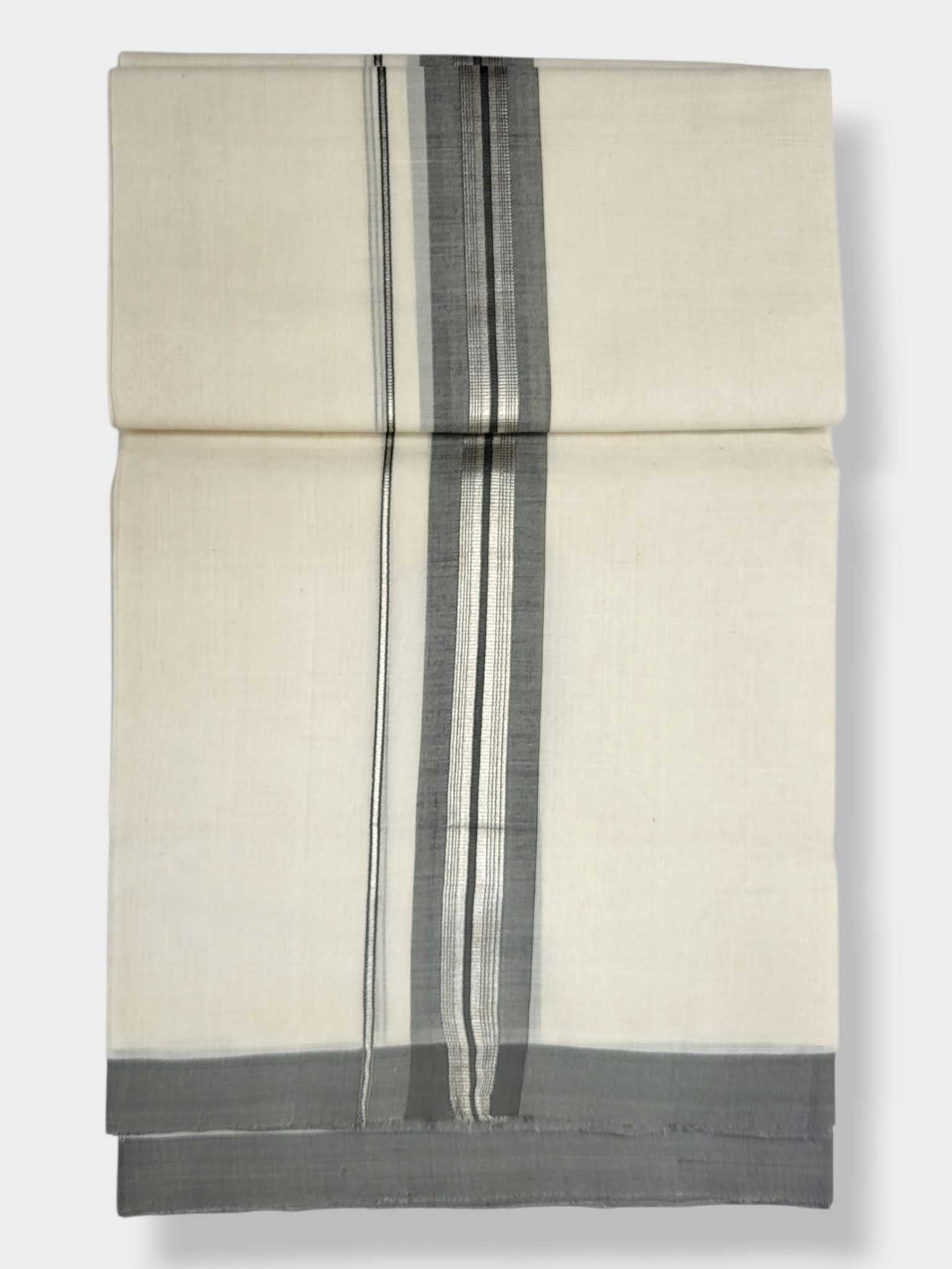 Kerala Balaramapuram Pure Cotton Handloom Mundu/Dhoti