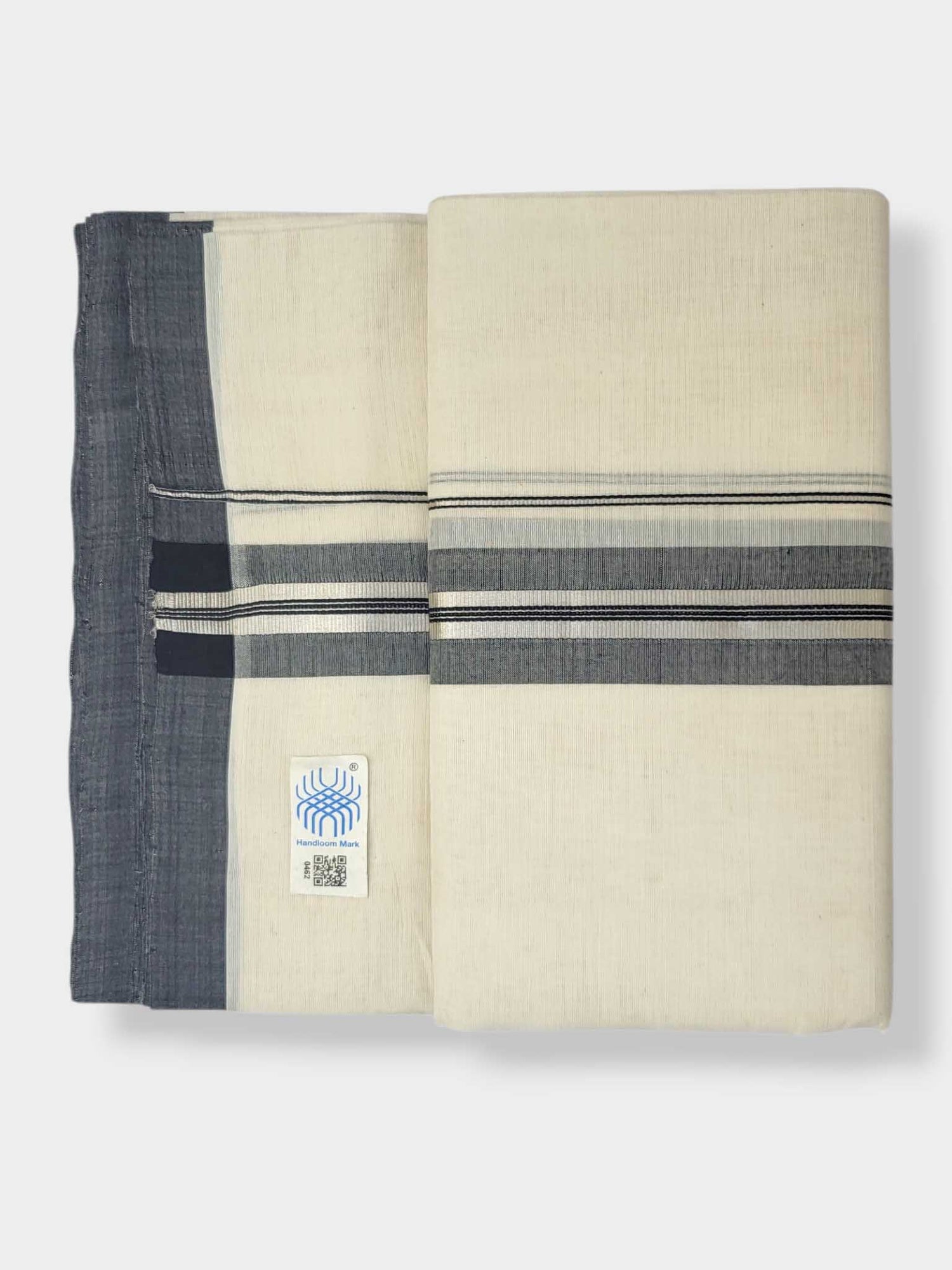 Kerala Balaramapuram Pure Cotton Handloom Mundu/Dhoti