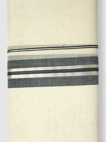 Kerala Balaramapuram Pure Cotton Handloom Mundu/Dhoti