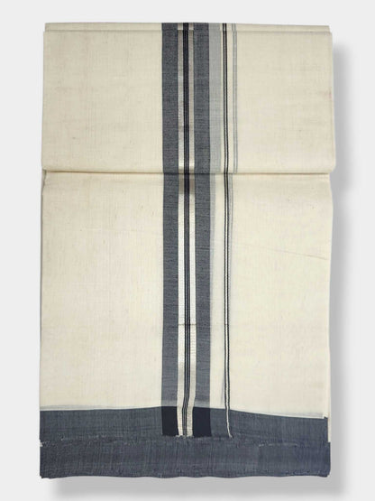 Kerala Balaramapuram Pure Cotton Handloom Mundu/Dhoti