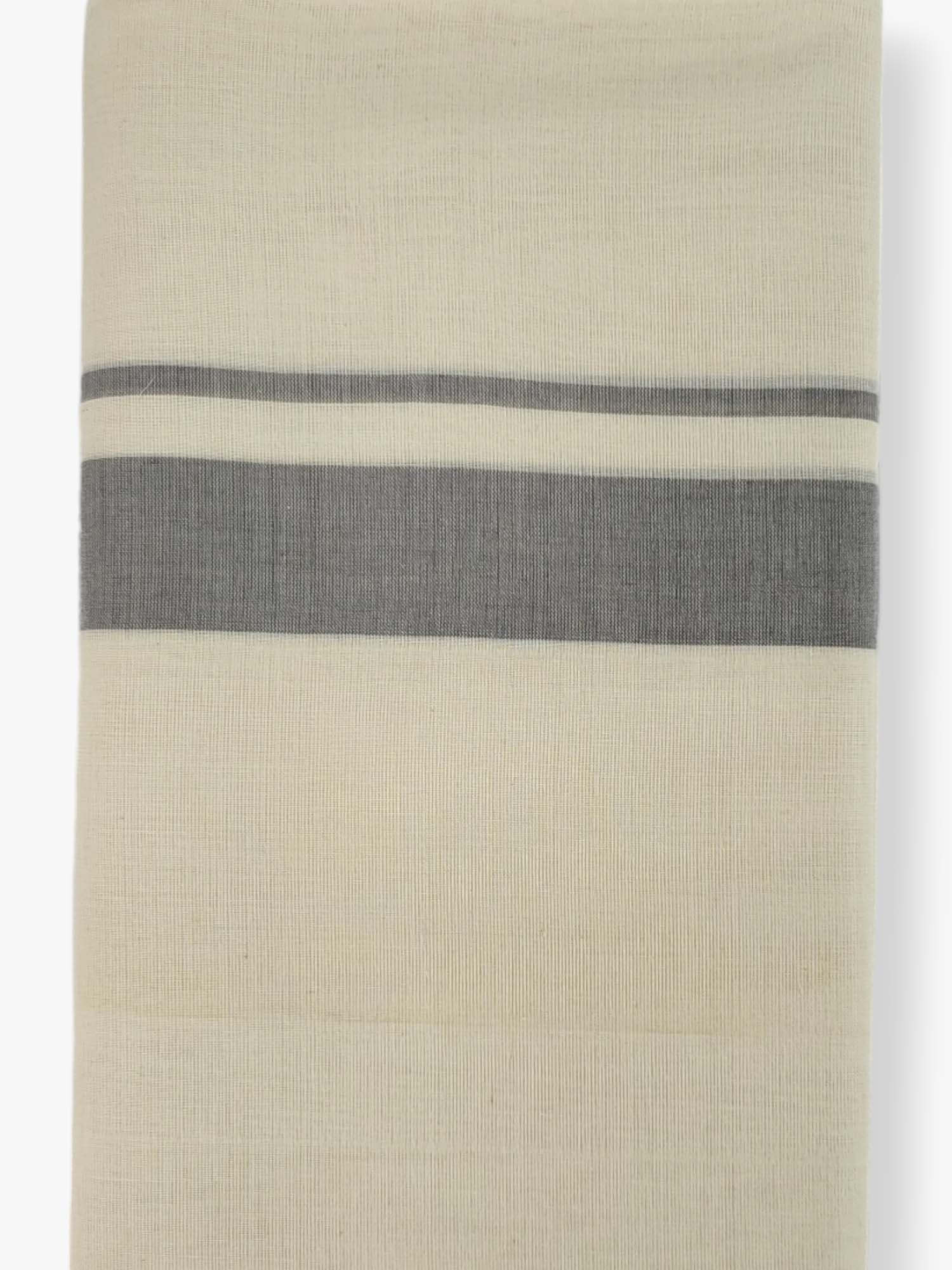  Kerala Balaramapuram Pure Cotton Handloom Mundu/Dhoti 