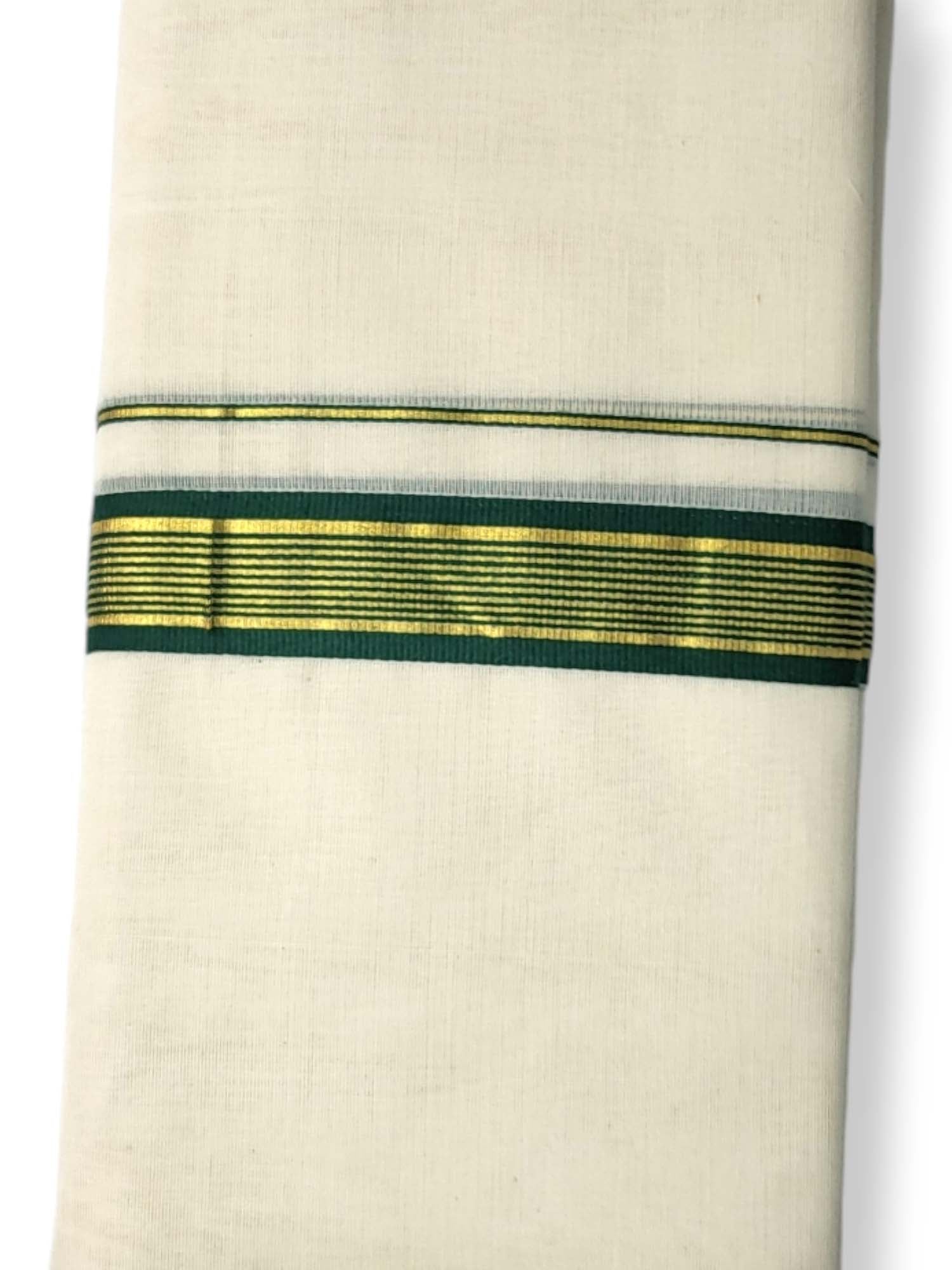  Kerala Balaramapuram Pure Cotton Handloom Mundu/Dhoti 