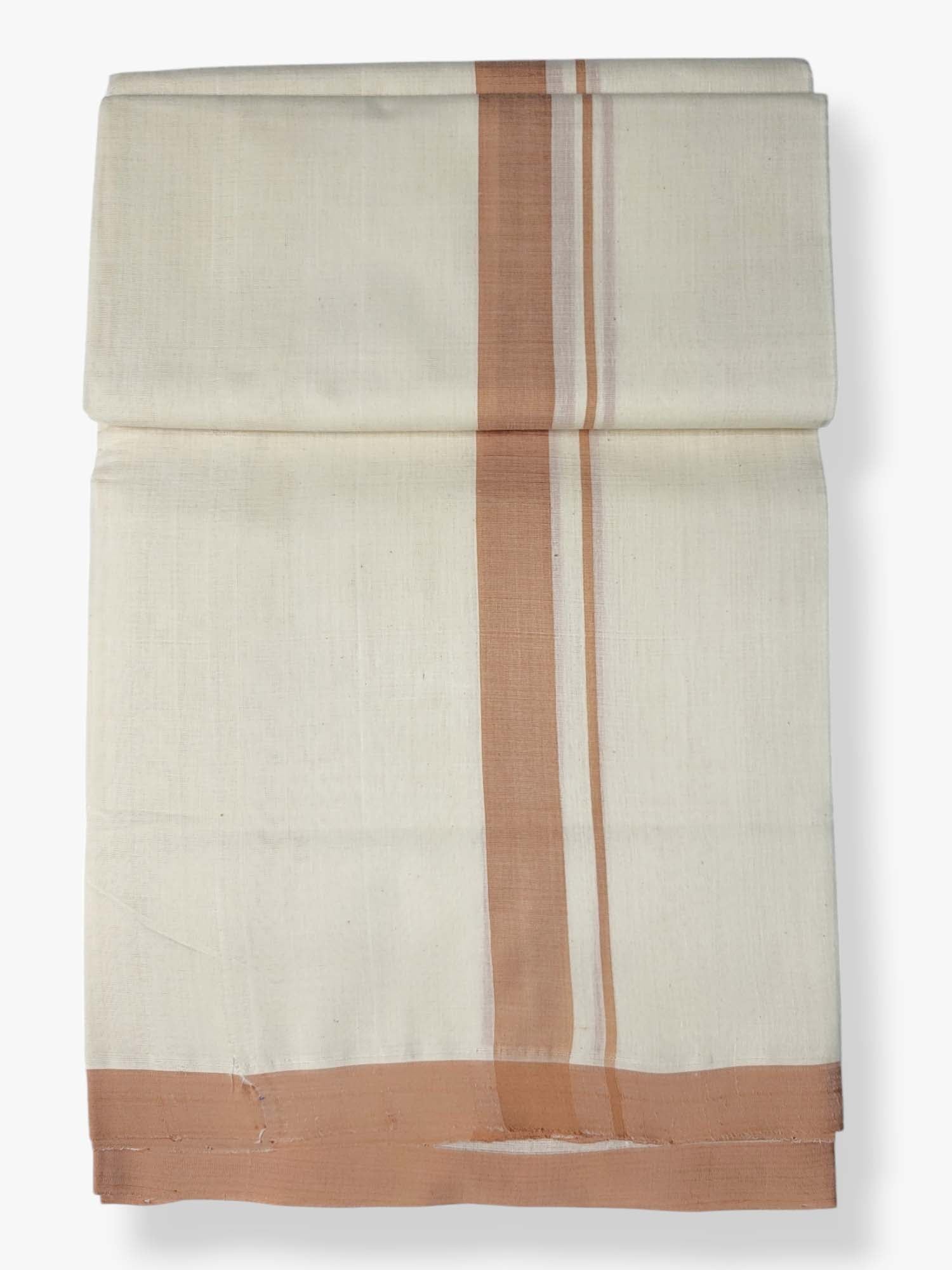  Kerala Balaramapuram Pure Cotton Handloom Mundu/Dhoti 