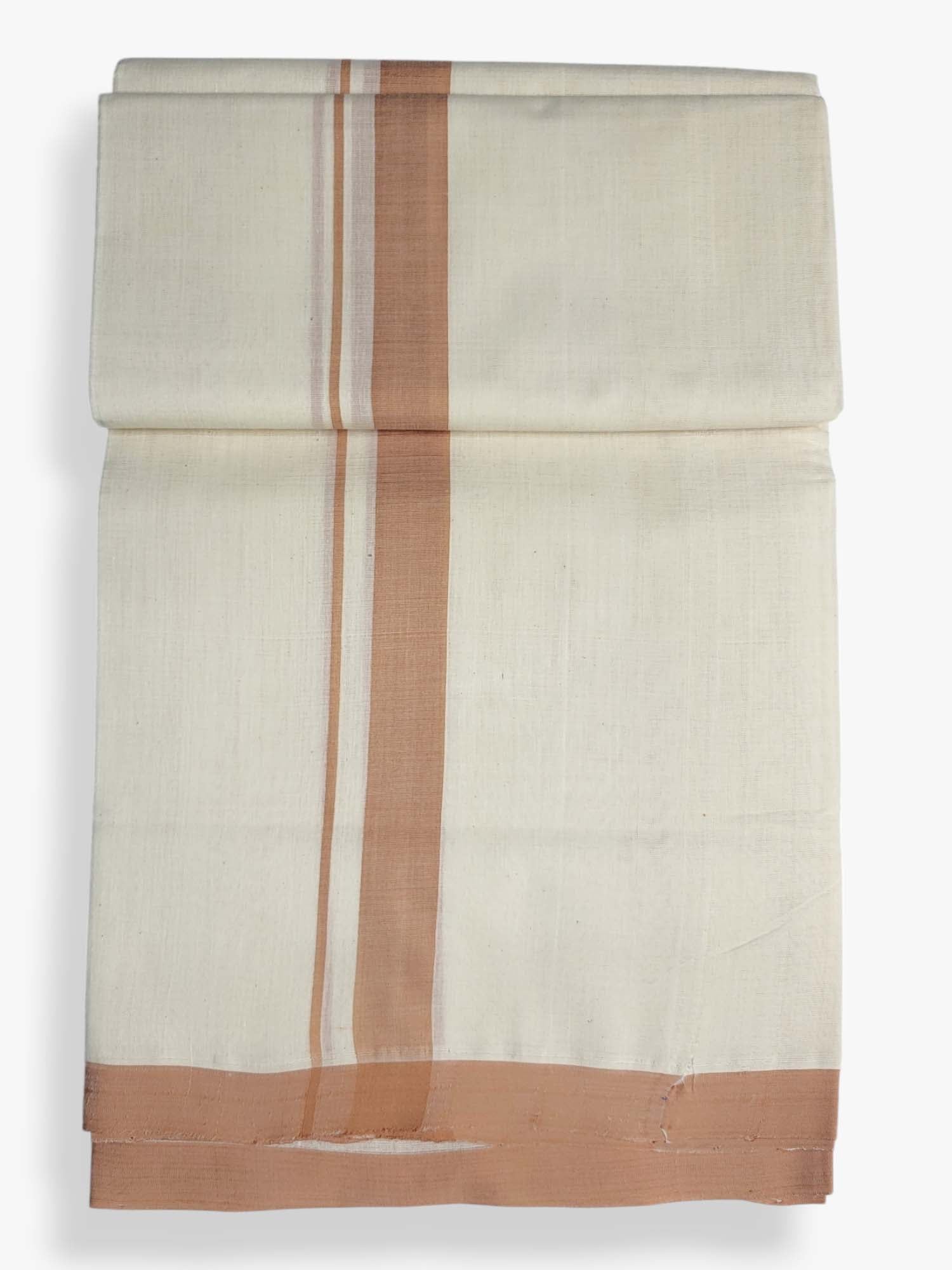  Kerala Balaramapuram Pure Cotton Handloom Mundu/Dhoti 