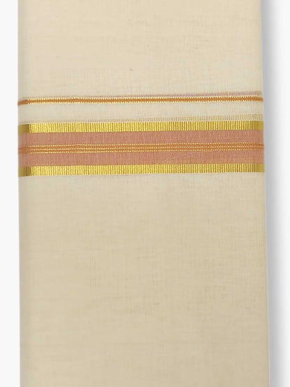 Kerala Balaramapuram Pure Cotton Handloom Mundu/Dhoti