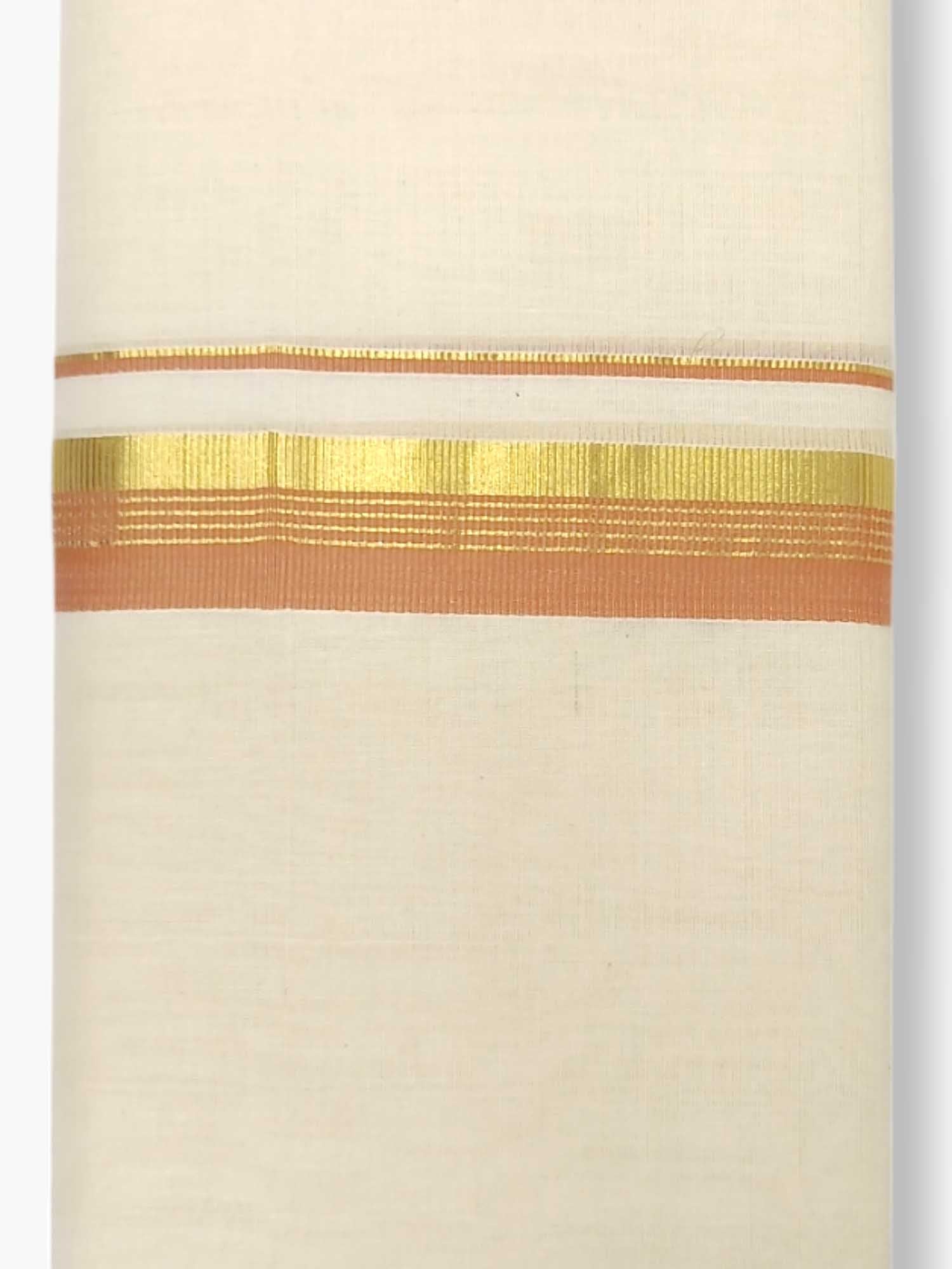 Kerala Balaramapuram Pure Cotton Handloom Mundu/Dhoti