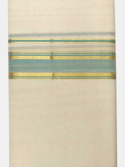 Kerala Balaramapuram Pure Cotton Handloom Mundu/Dhoti