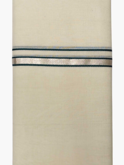 Kerala Balaramapuram Pure Cotton Handloom Mundu/Dhoti
