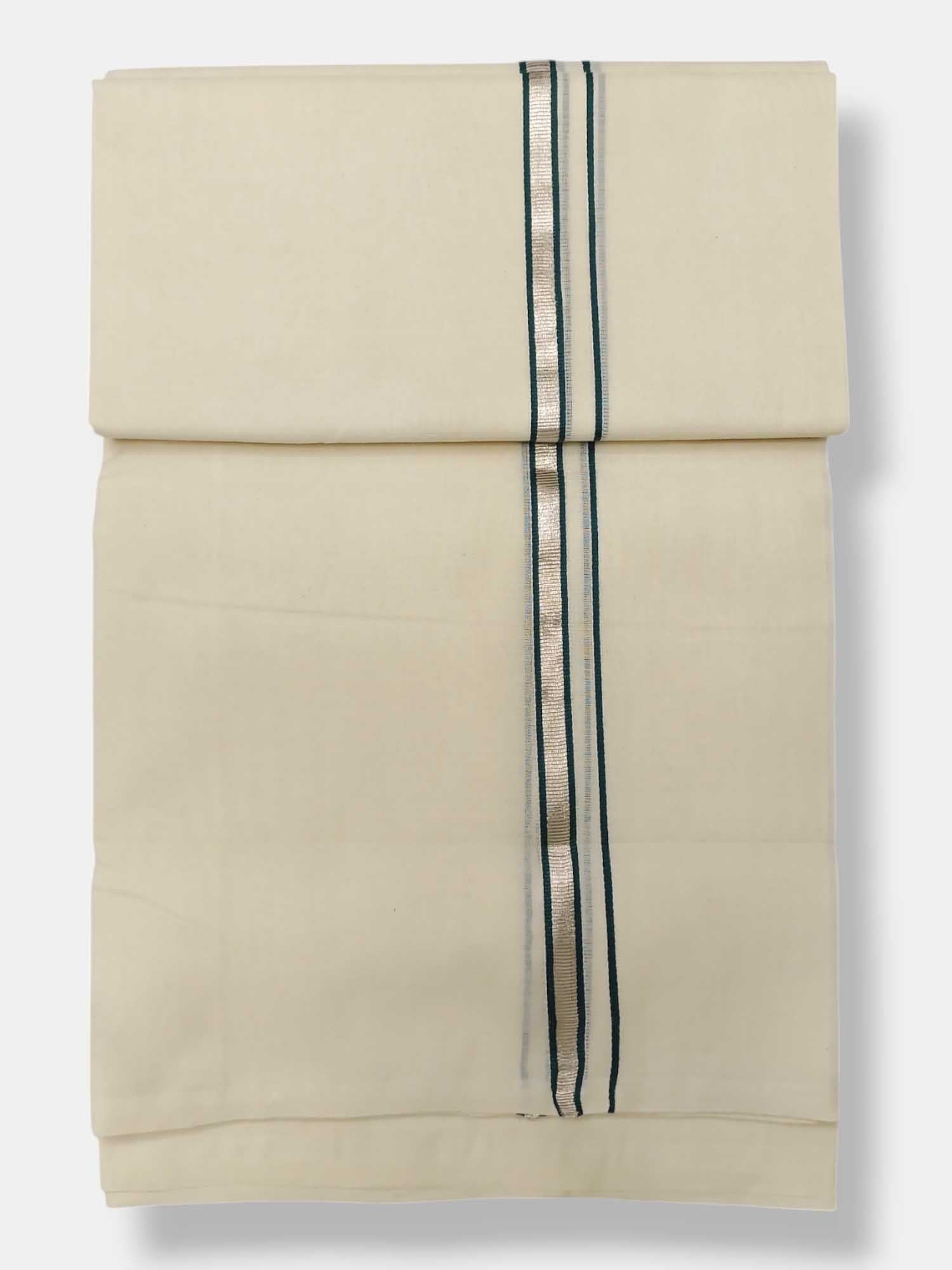 Kerala Balaramapuram Pure Cotton Handloom Mundu/Dhoti