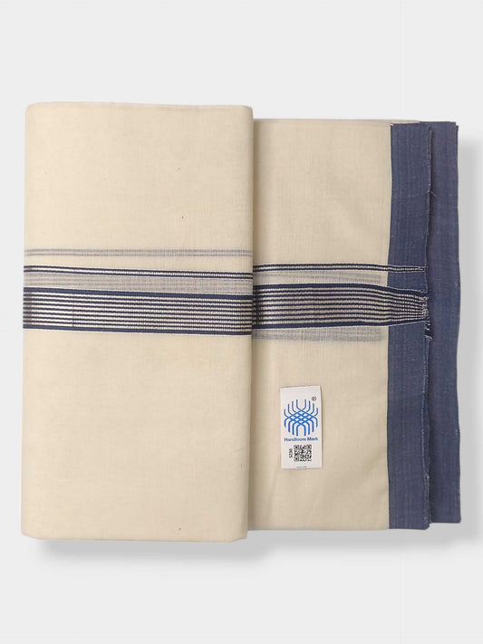 Kerala Balaramapuram Pure Cotton Handloom Mundu/Dhoti
