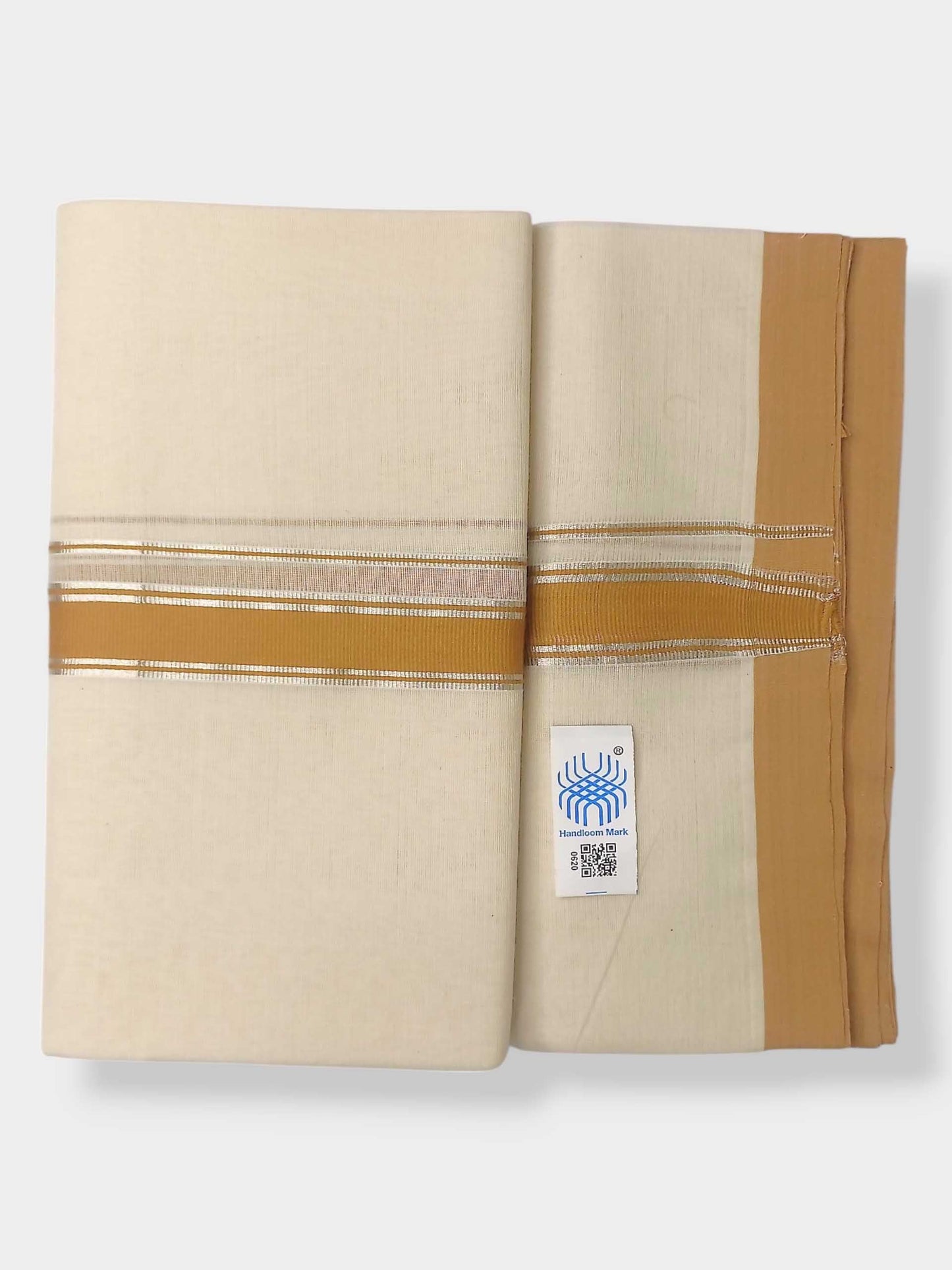 Kerala Balaramapuram Pure Cotton Handloom Mundu/Dhoti