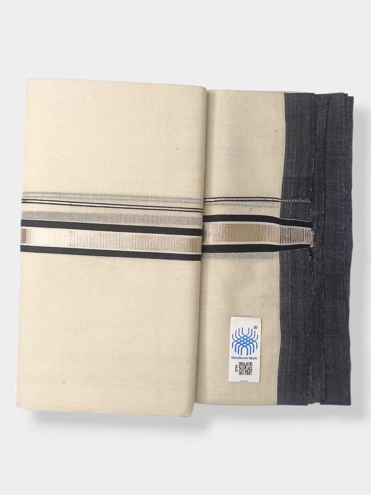 Kerala Balaramapuram Pure Cotton Handloom Mundu/Dhoti