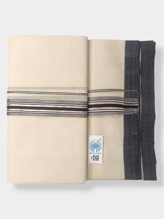 Kerala Balaramapuram Pure Cotton Handloom Mundu/Dhoti