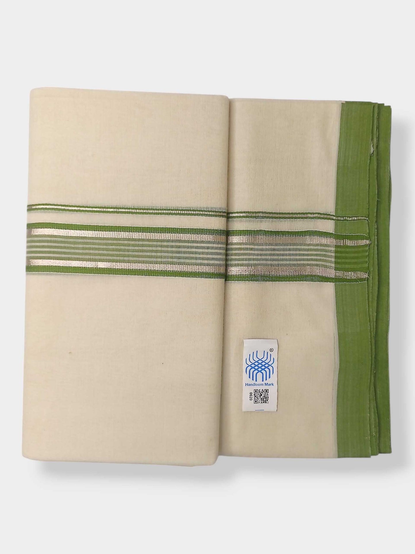 Kerala Balaramapuram Pure Cotton Handloom Mundu/Dhoti