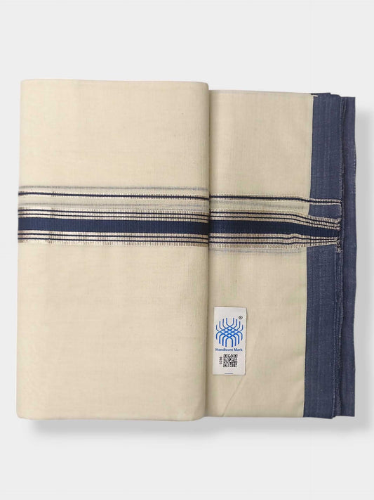 Kerala Balaramapuram Pure Cotton Handloom Mundu/Dhoti