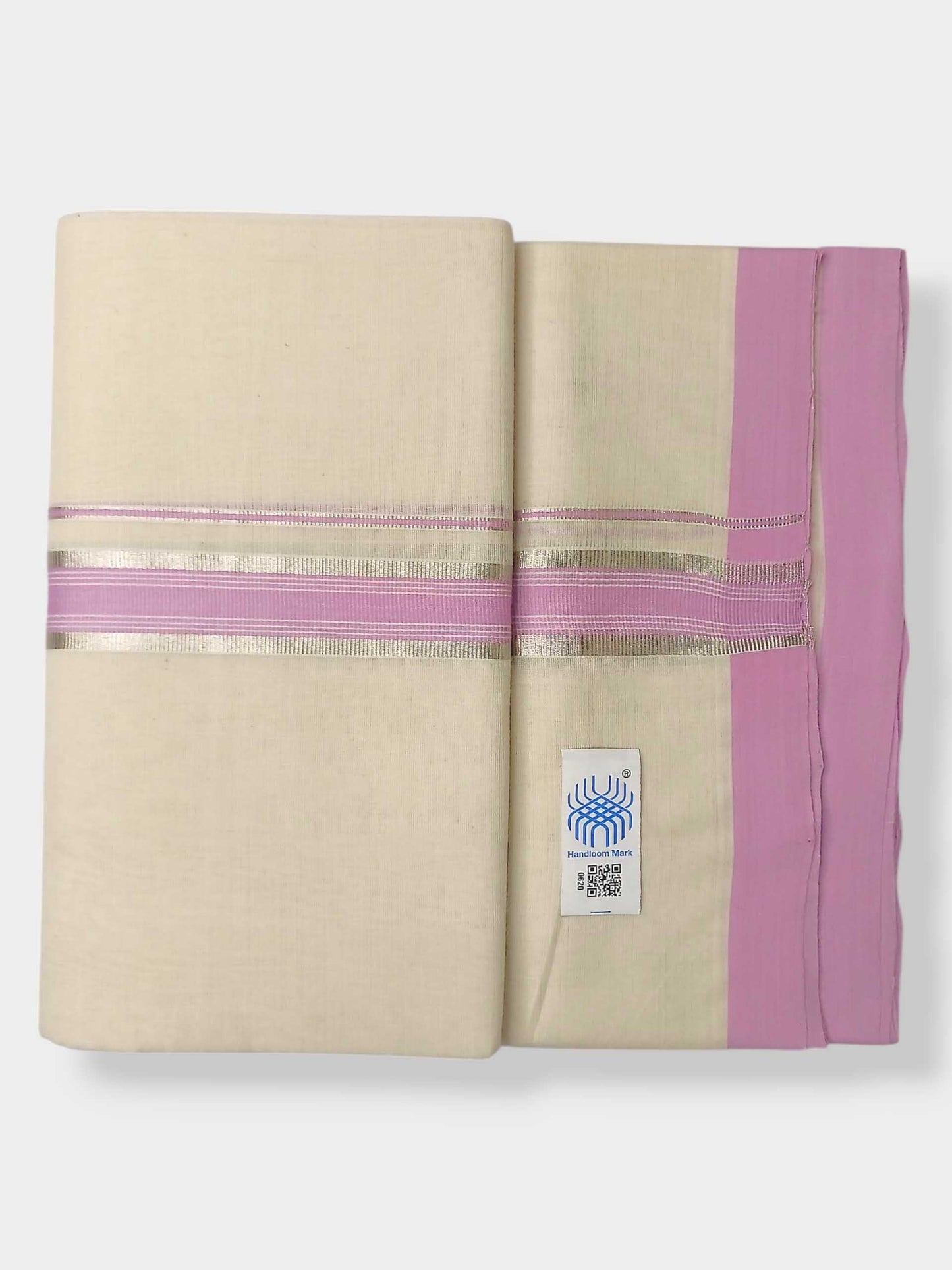 Kerala Balaramapuram Pure Cotton Handloom Mundu/Dhoti