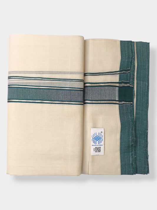 Kerala Balaramapuram Pure Cotton Handloom Mundu/Dhoti
