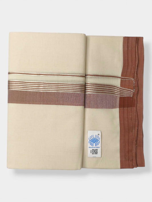 Kerala Balaramapuram Pure Cotton Handloom Mundu/Dhoti