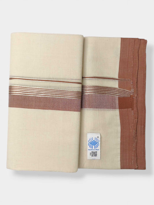 Kerala Balaramapuram Pure Cotton Handloom Mundu/Dhoti