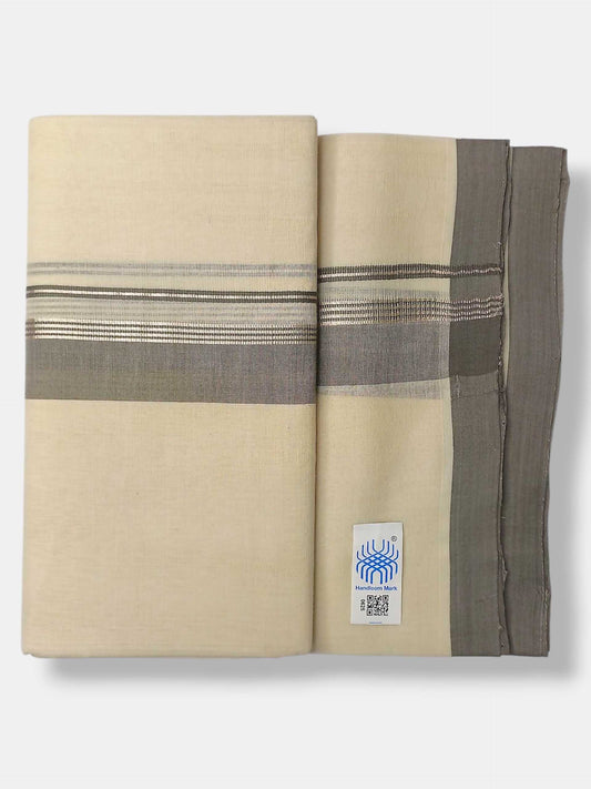 Kerala Balaramapuram Pure Cotton Handloom Mundu/Dhoti