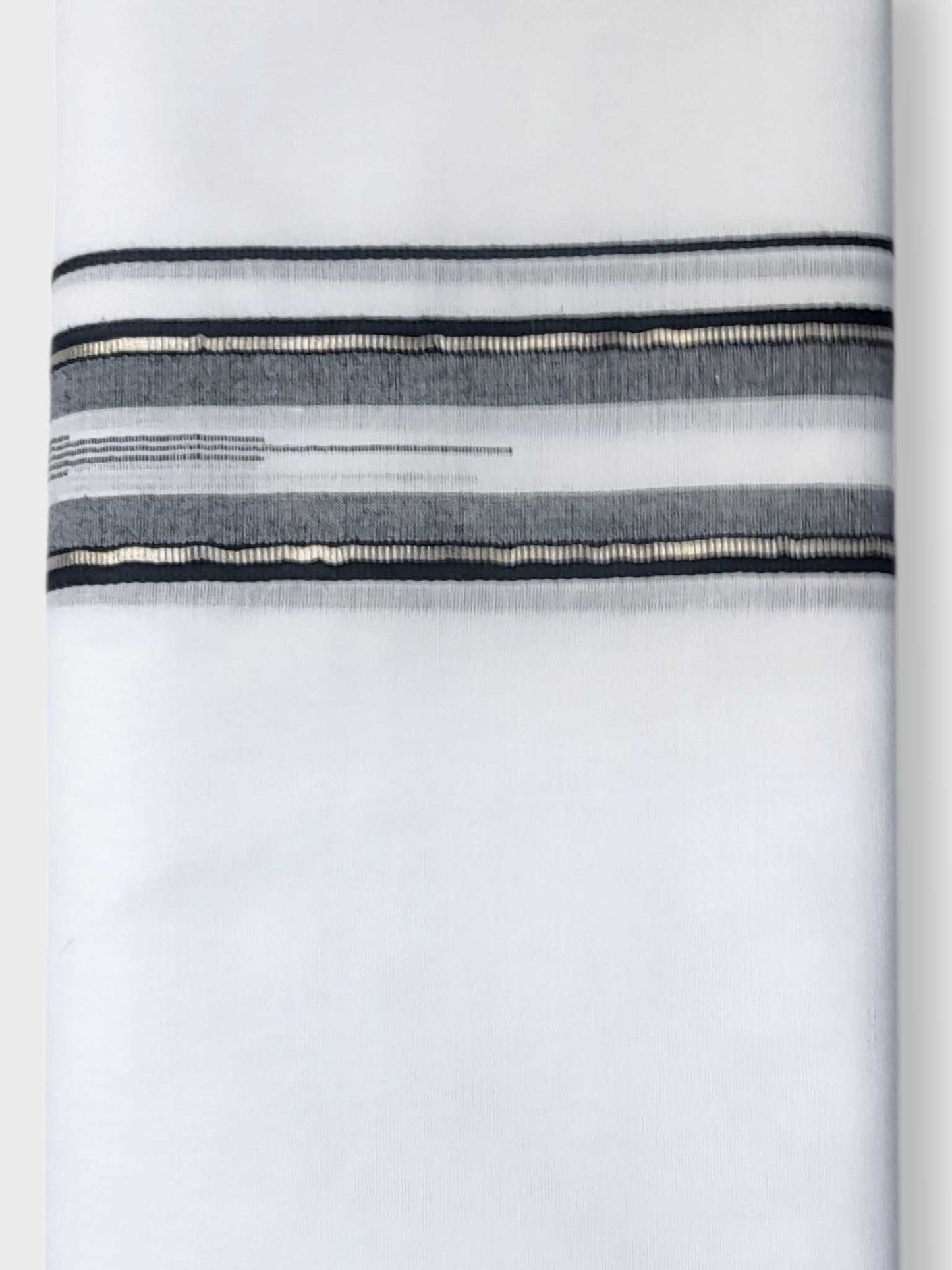 Pure White Cotton Men's Double Dhoti