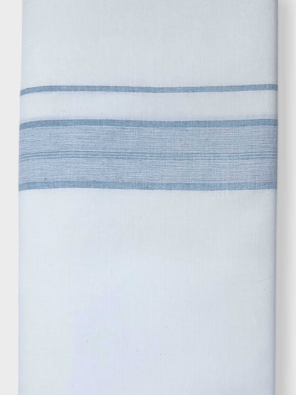Single Kerala Pure White Mundu/Dhoti
