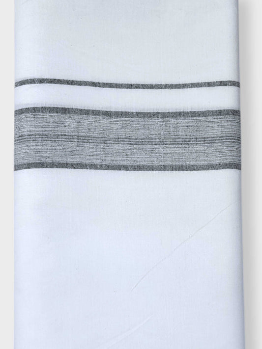 Single Kerala Pure White Mundu/Dhoti