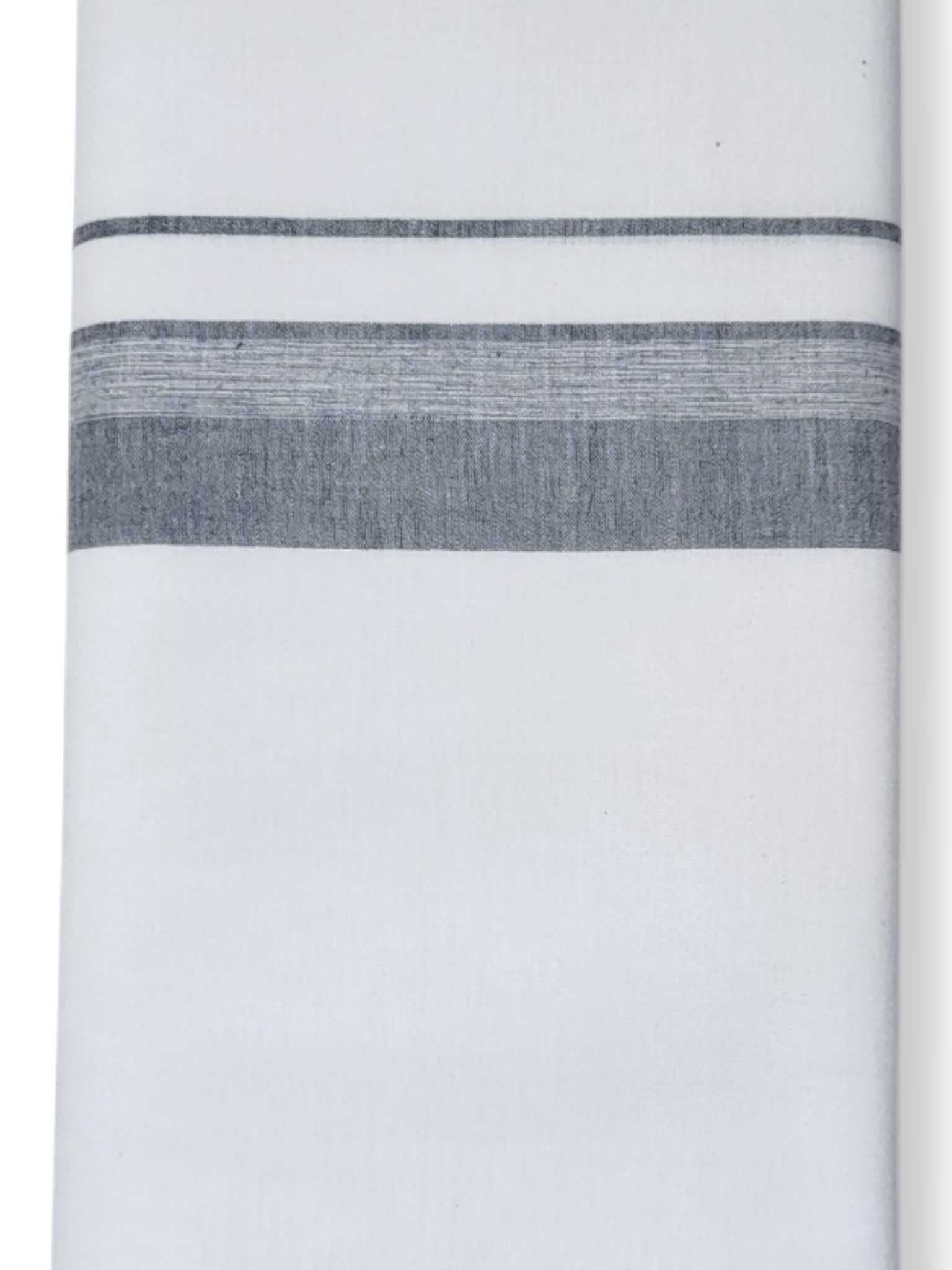 Single Kerala Pure White Mundu/Dhoti