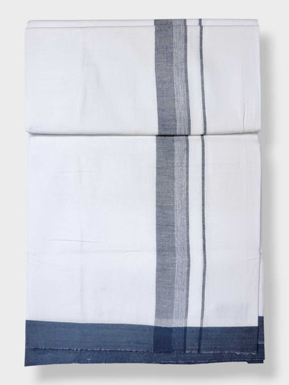 Single Kerala Pure White Mundu/Dhoti