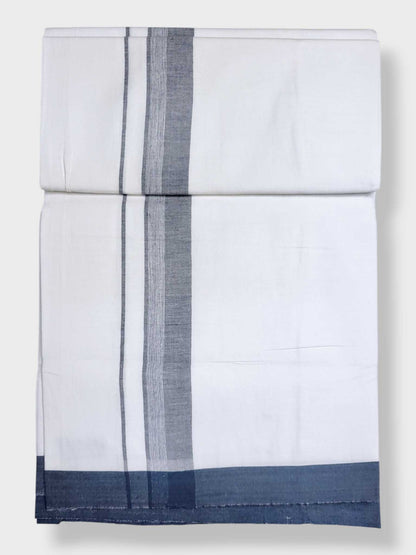 Single Kerala Pure White Mundu/Dhoti