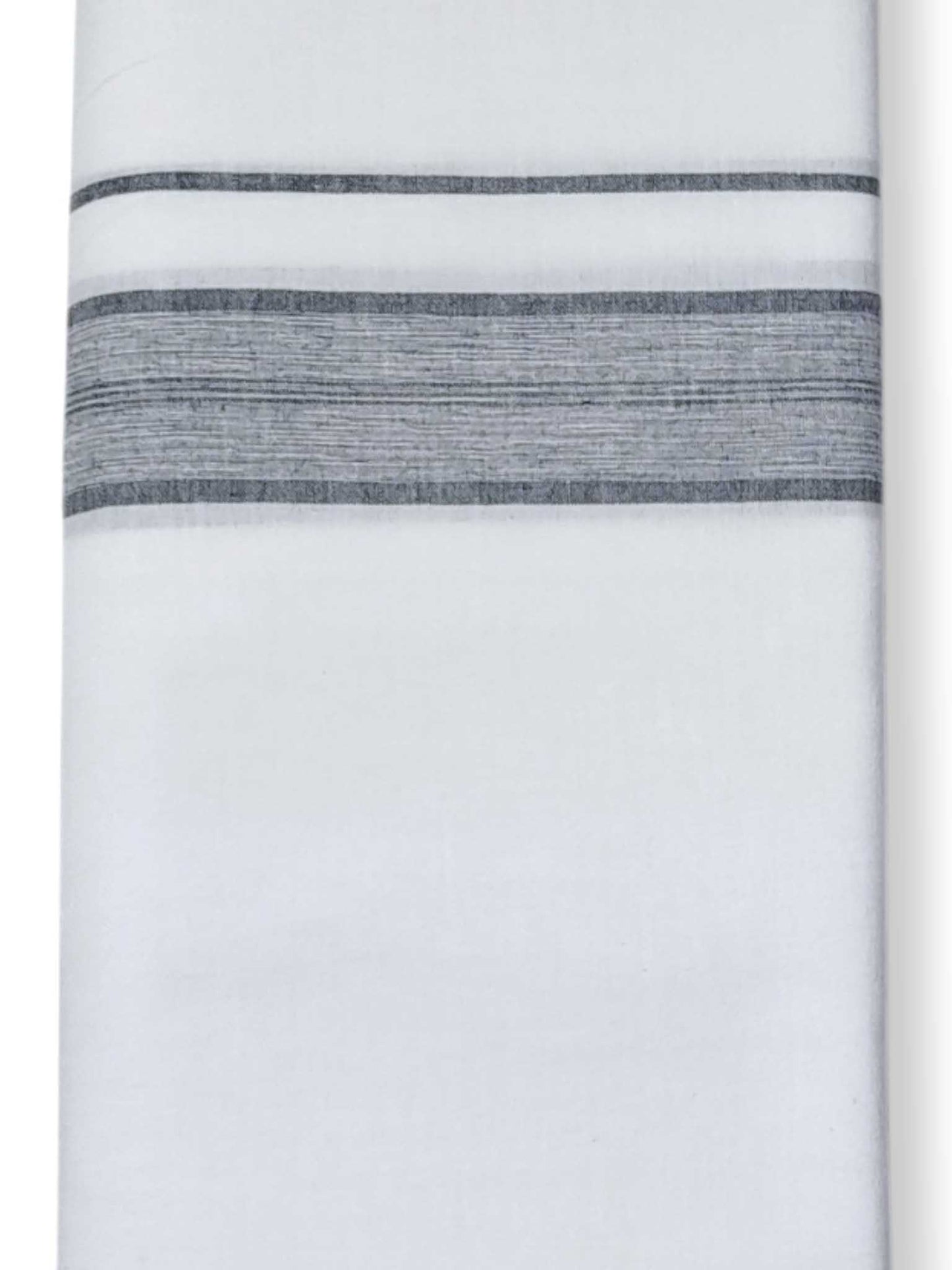 Single Kerala Pure White Mundu/Dhoti