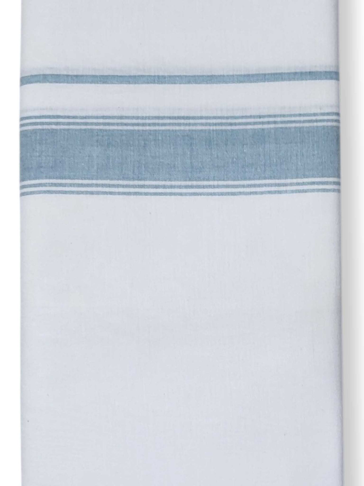 Single Kerala Pure White Mundu/Dhoti