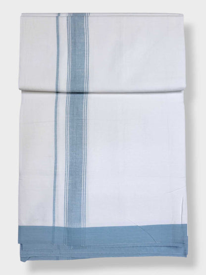 Single Kerala Pure White Mundu/Dhoti