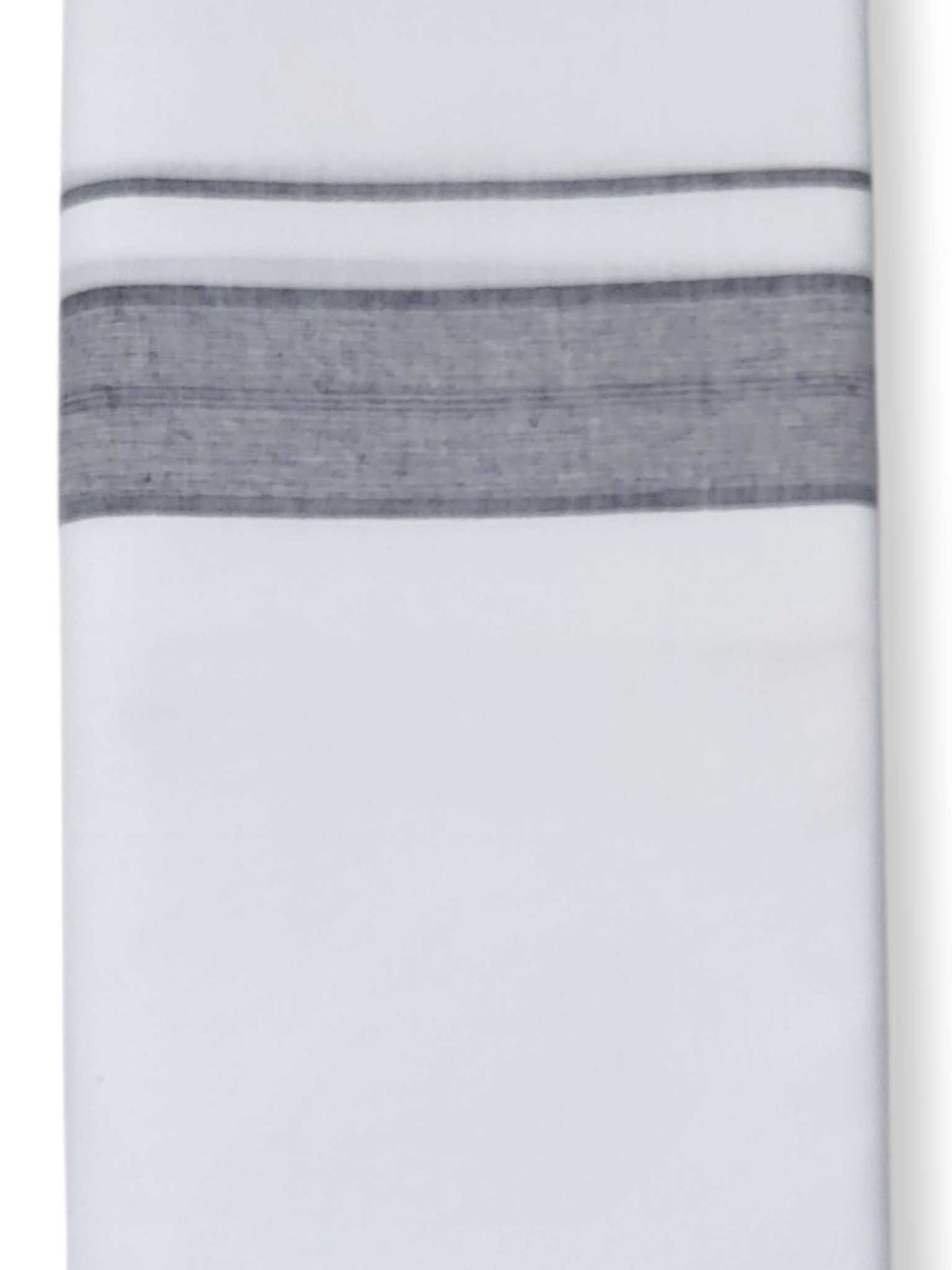 Single Kerala Pure White Mundu/Dhoti
