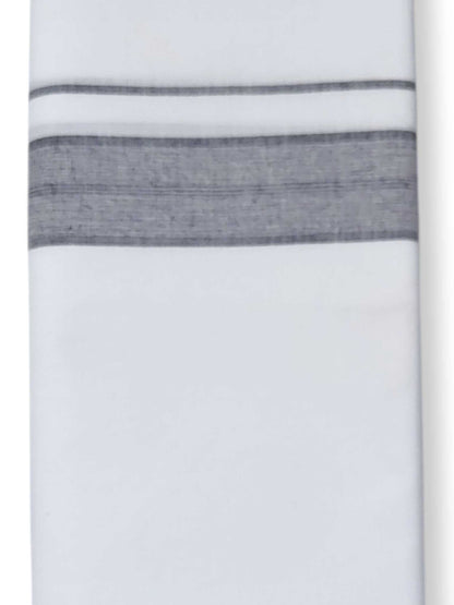 Single Kerala Pure White Mundu/Dhoti