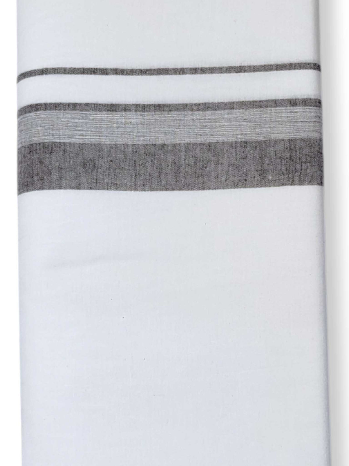 Single Kerala Pure White Mundu/Dhoti