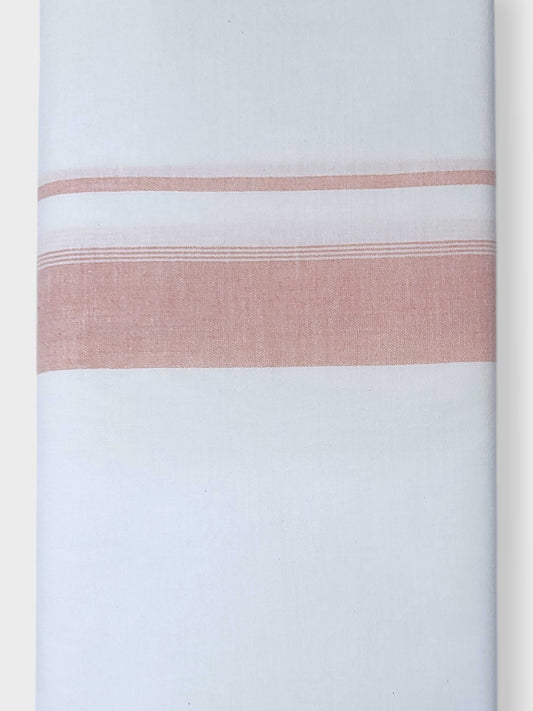 Single Kerala Pure White Mundu/Dhoti