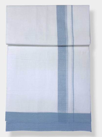 Single Kerala Pure White Mundu/Dhoti