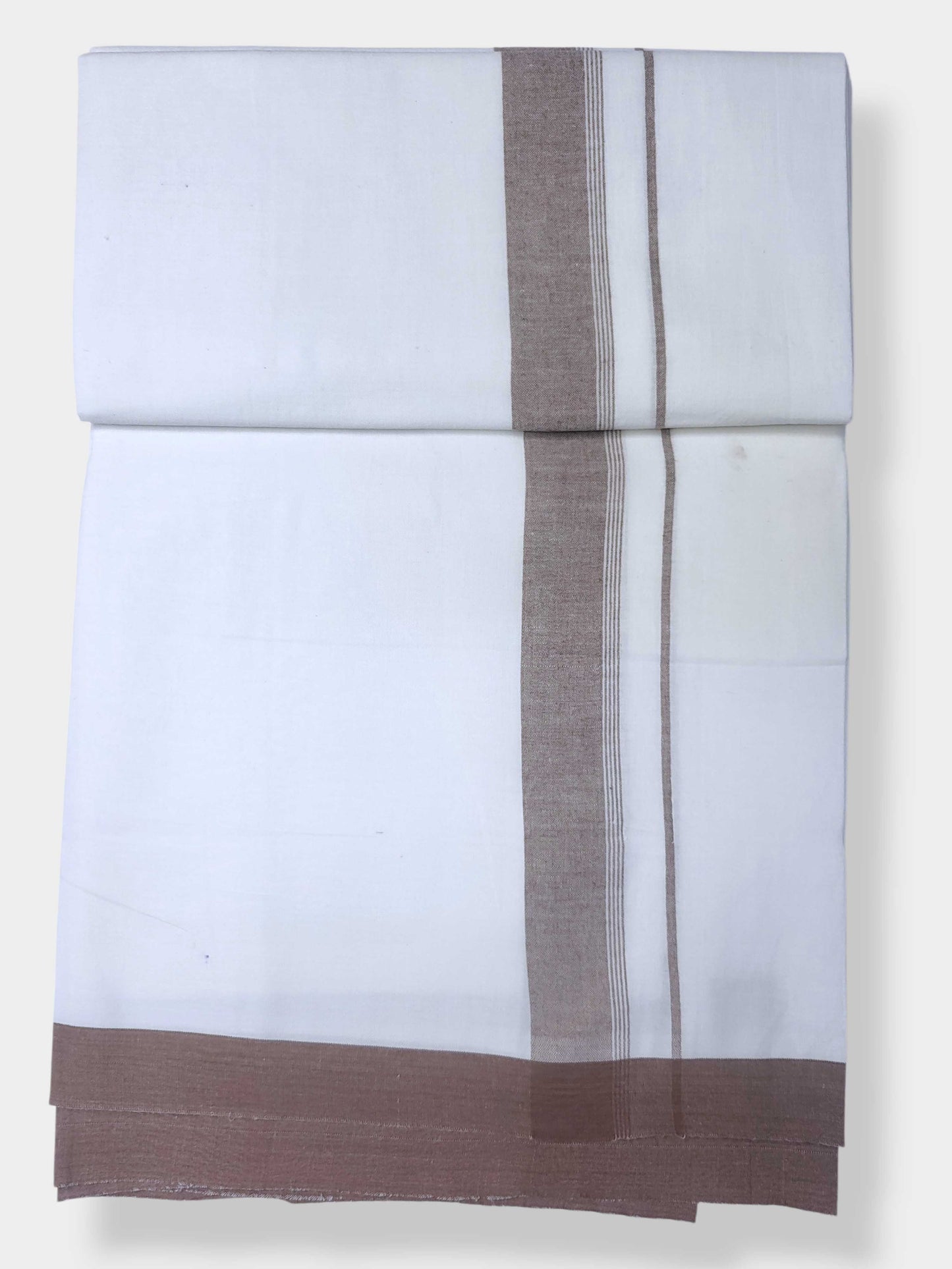 Single Kerala Pure White Mundu/Dhoti