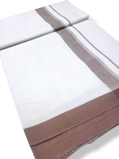 Single Kerala Pure White Mundu/Dhoti