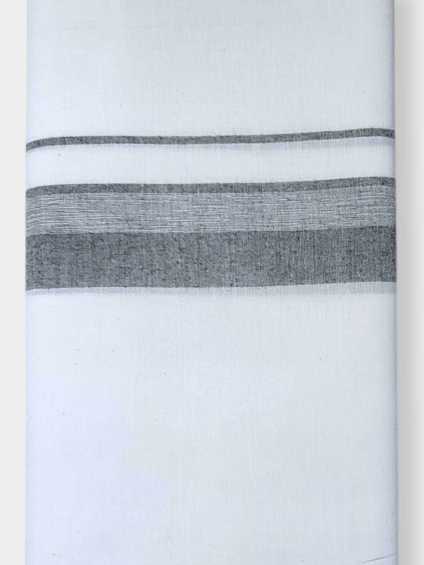 Single Kerala Pure White Mundu/Dhoti