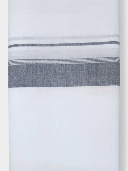 Single Kerala Pure White Mundu/Dhoti