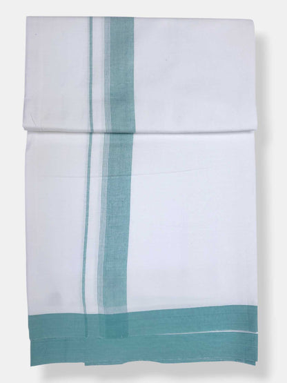 Single Kerala Pure White Mundu/Dhoti