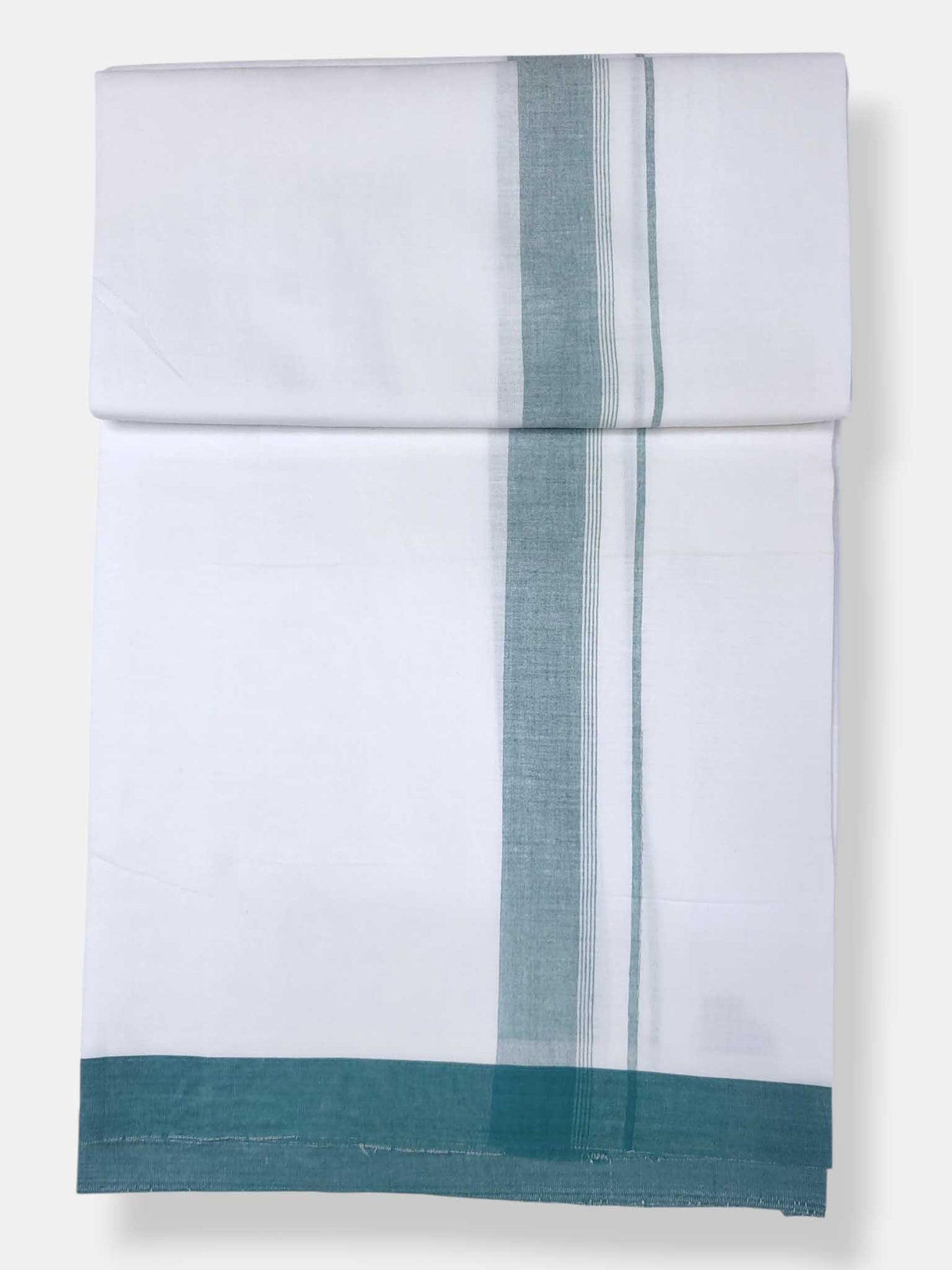 Single Kerala Pure White Mundu/Dhoti