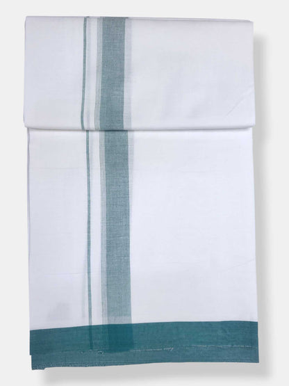 Single Kerala Pure White Mundu/Dhoti