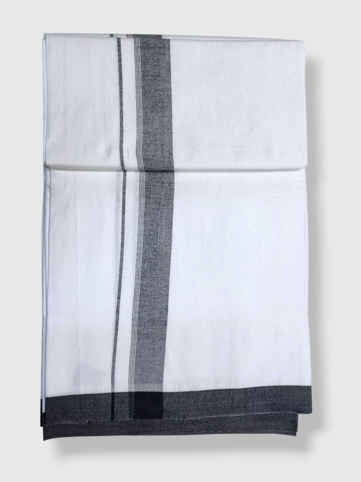 Single Kerala Pure White Mundu/Dhoti