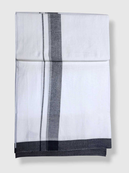 Single Kerala Pure White Mundu/Dhoti