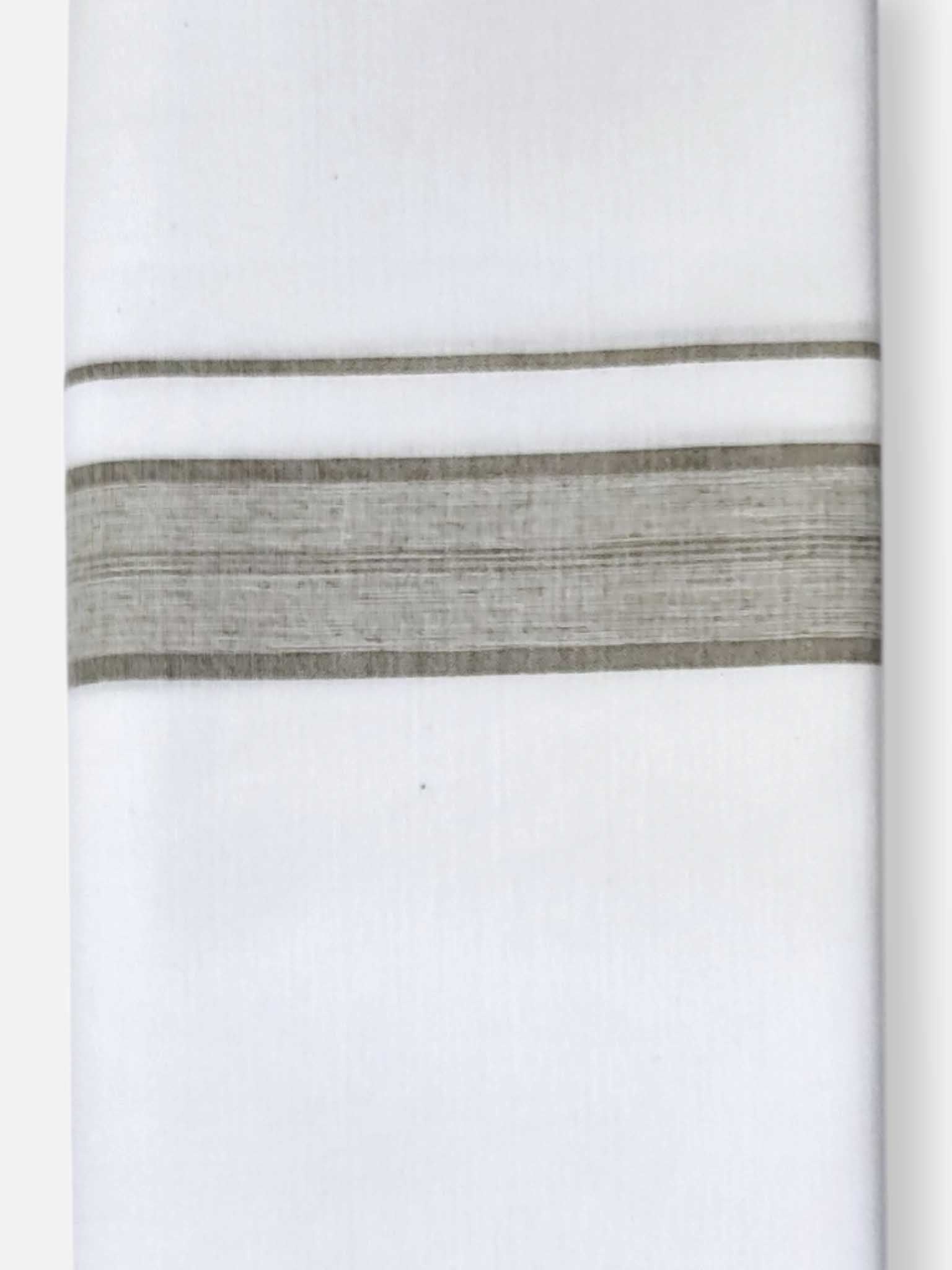 Single Kerala Pure White Mundu/Dhoti