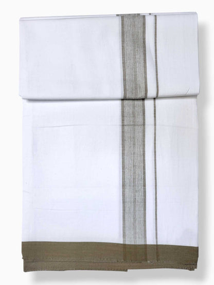 Single Kerala Pure White Mundu/Dhoti