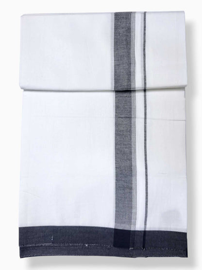 Single Kerala Pure White Mundu/Dhoti